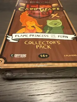 Adventure Time Card Wars 2025 Kickstarter Collector Pack Flame Princess Vs Fern - Image 2