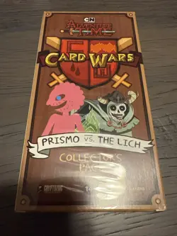 Adventure Time Card Wars Kickstarter 2025 Collector’s Pack Prismo Vs The Lich - Image 1