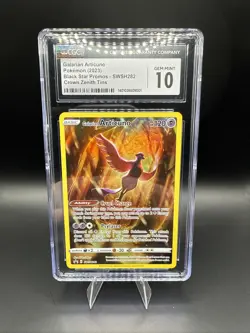 Galarian Articuno SWSH282 SWSH: Sword & Shield Promo Cards Holo CGC 10 - Image 1