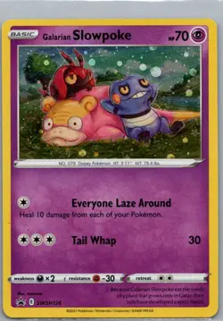 Galarian Slowpoke Promo SWSH: Sword & Shield Promo Cards SWSH126 NM - Image 1