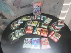 LOT OF 154 DUEL MASTERS TCG TRADING CARD GAME CARDS 3 HOLOS 2004/2005 - Image 1