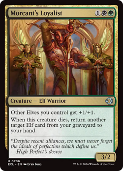 Morcant's Loyalist 236 | NM Near Mint ◆FOIL◆ | ECL Lorwyn Eclipsed Magic MTG - Image 1