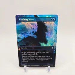 Crashing Wave - #300 - MTG Avatar: The Last Airbender - Borderless Scene FOIL - Image 1