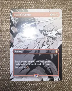 MTG - TLA - Sozin's Comet (Borderless) #309 - Near Mint Normal - Image 1