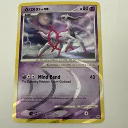 Pokemon TCG Arceus LV. 100 Holo Rare AR7 2009 Basic Card - Image 1