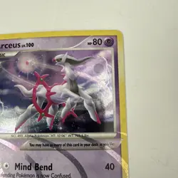 Pokemon TCG Arceus LV. 100 Holo Rare AR7 2009 Basic Card - Image 3