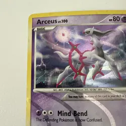 Pokemon TCG Arceus LV. 100 Holo Rare AR7 2009 Basic Card - Image 4