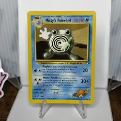Pokemon - Misty's Poliwhirl - Gym Heroes - 53/132 - Vintage WOTC - 2000 - NM Vtg - Image 1