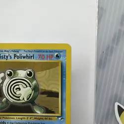 Pokemon - Misty's Poliwhirl - Gym Heroes - 53/132 - Vintage WOTC - 2000 - NM Vtg - Image 3