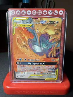 Pokemon TCG Moltres Zapdos Articuno GX 44/68 Hidden Fates NM/Mint Condition - Image 1