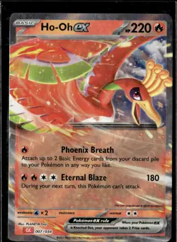 Pokemon Ho-Oh ex 007/034 CLC Classic Collection Holo - Image 1