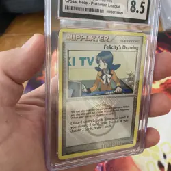 2008 Pokemon League Felicitys Drawing Great Encounters Cross Holo 98/106 CGC 8.5 - Image 5