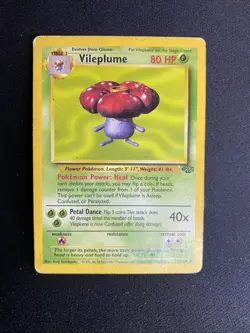 Pokemon TCG Vileplume 31/64 Jungle Unlimited Non-Holo Card - Image 1