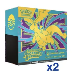 Ascended Heroes Pokemon Center Elite Trainer Box 2X (ETB) PRESALE CONFIRMED 2/20 - Image 1