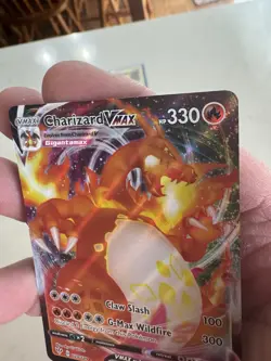Pokemon Charizard Vmax 020/189 Darkness Ablaze Holo Rare Holo English Card - Image 4