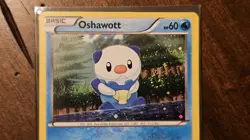 Pokemon TCG Oshawott 027/114 Alternate Art Cosmos Holo *Swirl* - Image 2