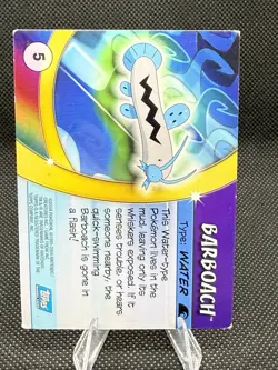 Barboach #5 Pokemon 2004 Topps Advanced Challenge ( Holo Foil) - Image 2