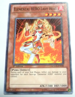 Yu-Gi-Oh ! - ELEMENTAL HERO LADY HEAT - LCGX-EN038 - Commune - Image 1