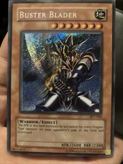 Yugioh Buster Blader BPT-008 Secret Rare - Image 1