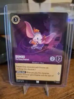 Disney Lorcana Fabled Dumbo The Flying Elephant 46/204 - Image 1
