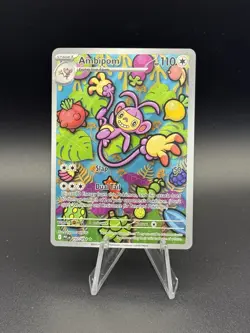 Pokemon Card Ambipom 107/094 - Illustration Rare Full Art - Phantasmal Flames - Image 1
