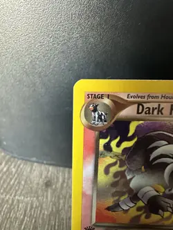Pokemon Dark Houndoom 1st Edition Holo Rare Neo Destiny Card 7/105 - Image 3