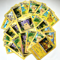 Pikachu Pokemon Trading Card Lot: 26 cards (common, uncommon, promo, holo) - Image 1