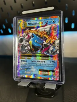 Pokemon Card M Blastoise EX 22/108 Half Art XY Evolutions Rare Near Mint plus - Image 4