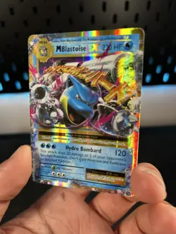 Pokemon Card M Blastoise EX 22/108 Half Art XY Evolutions Rare Near Mint plus - Image 5