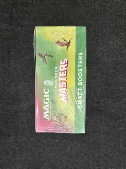 MTG CMM Commander Masters Draft Booster Box English 24Pack480Card Factory Sealed 195166217208 - Image 3