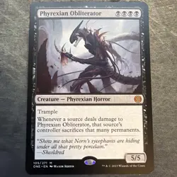 Phyrexian Obliterator Phyrexia: All Will Be One Regular - LP - Image 1