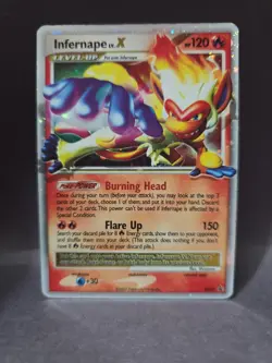 Infernape LV. X Black Star Promo - Pokemon Diamond & Pearl DP10 Promo - LP - Image 1