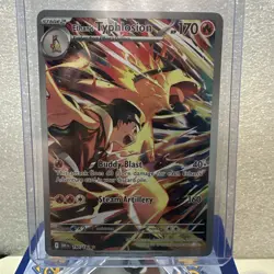 Ethans Typhlosion Illustration Rare Sv10: Destined Rivals 190/182 Pokemon TCG - Image 1