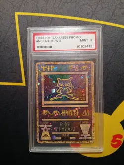 Pokemon TCG Ancient Mew Promo II Japanese 1999 PSA 9 - Image 1