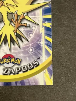 Pokemon 2000 Topps TV Animation Edition Series 3 Zapdos Non Holo #145 NM 64D - Image 4