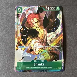 One Piece Premium PRB-02 Shanks SR Alt Art ST16-004 English - Image 1
