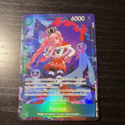 One Piece TCG: Perona - OP14-033 (Alternate Art) - The Azure Sea's Seven (OP14) - Image 1