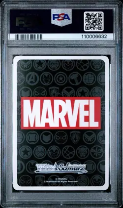 2021 WEISS SCHWARZ JAPANESE MARVEL #081 CAPTAIN AMERICA PSA 10 - Image 2