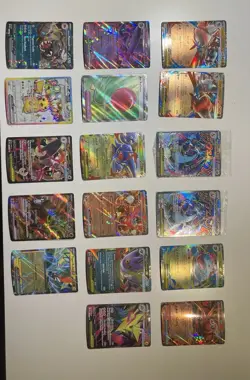17 Rare Pokemon Cards In Good Condition With Some Japanese Cards To. - Image 1