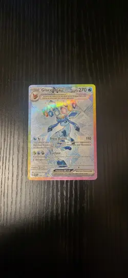 Pokemon TCG Glaceon EX Prismatic Evolutions Card 150/131 Near Mint Condition - Image 1