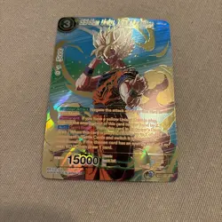 Dragon Ball Super Card Game SS Son Goku, Final Sacrifice SPR BT17-093 - Image 1