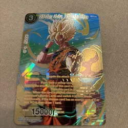Dragon Ball Super Card Game SS Son Goku, Final Sacrifice SPR BT17-093 - Image 2