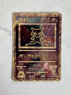 Pokemon Ancient Mew - Vintage Promo Card - Holo Swirl LP Nice - Image 1