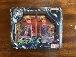 One Piece Card Game Illustration Box vol. 6 Brand New Factory Sealed English - Image 1