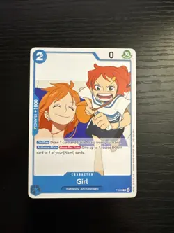Girl (OP14 Release Event) P-096 One Piece Promotion Cards Regular - Image 1