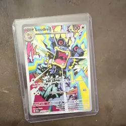 Pokemon TCG Loudred Illustration Rare 212/182 SV04: Paradox Rift Holo Card - Image 1