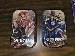 Lot Of 2 One Piece Card Game Mini-Tin Pack Set Vol.2 - Image 1