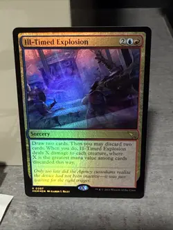 Ill-Timed Explosion Murders at Karlov Manor Foil - Image 1