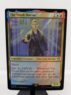 MTG - SURGE FOIL The Ninth Doctor - Doctor Who Commander #753 - Image 1