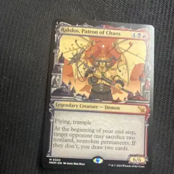 Rakdos, Patron of Chaos (Showcase) (0320) Murders at Karlov Manor Regular - Image 1